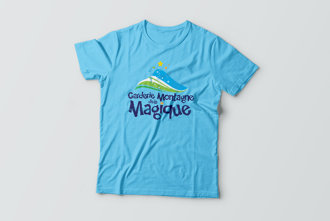 t-shirts Garderie de la Montagne Magique