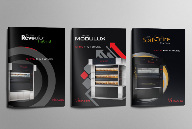 3 brochures Picard